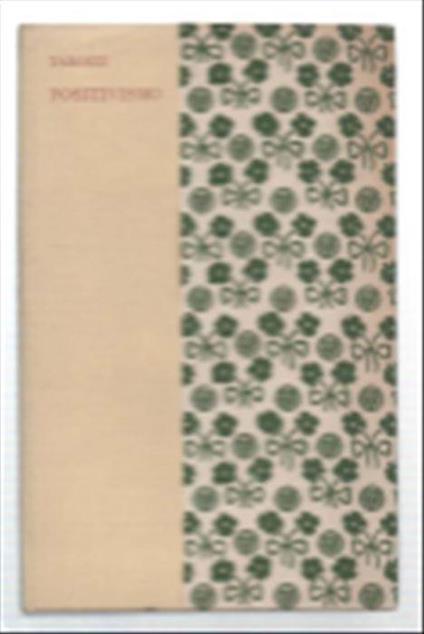 Apologia Del Positivismo - Giuseppe Tarozzi - copertina