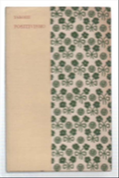 Apologia Del Positivismo - Giuseppe Tarozzi - copertina