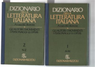 Dizionario Della Letteratura Italiana