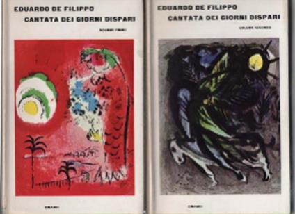 Cantata Dei Giorni Dispari Volume 1 E Volume 2 - Eduardo De Filippo - copertina