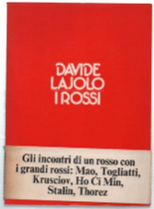 I Rossi - Davide Lajolo - copertina