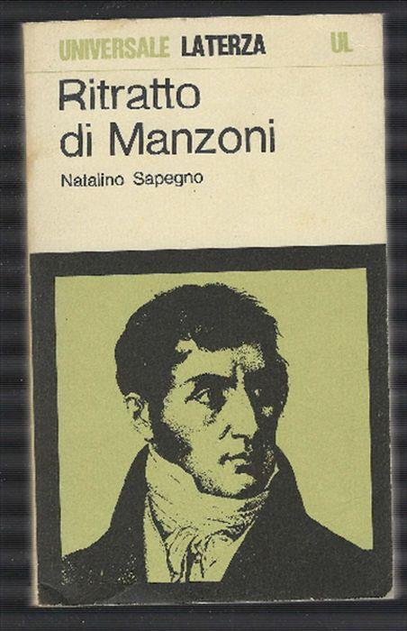 Ritratto Di Manzoni - Natalino Sapegno - copertina
