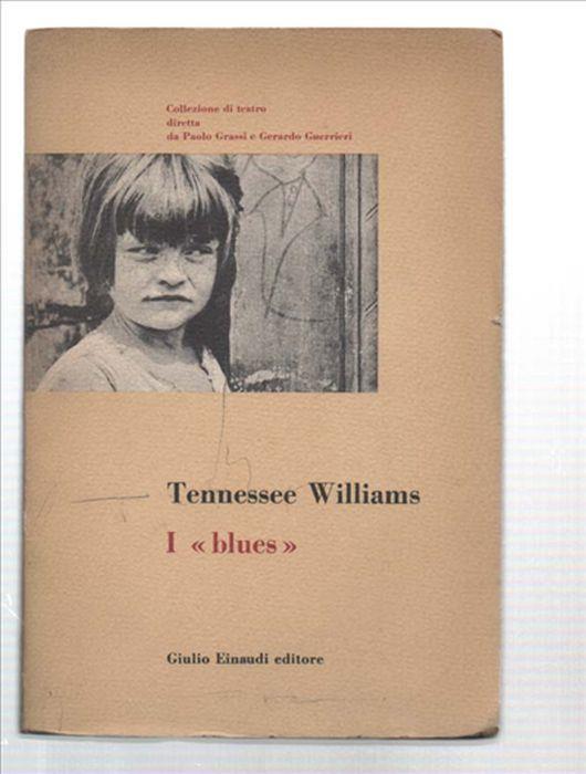 I Blues - Tennessee Williams - copertina