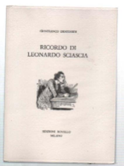 Ricordo Di Leonardo Sciacia - Gianfranco Dioguardi - copertina