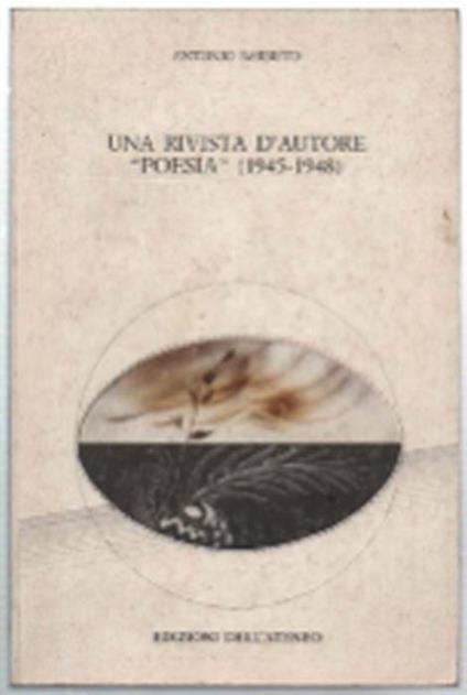 Una Rivista D'autore "Poesia" (1945-1948) - Antonio Barbuto - copertina