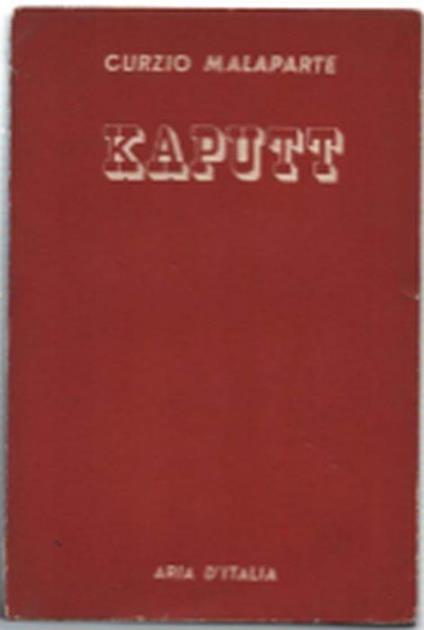 Kaputt - Curzio Malaparte - copertina