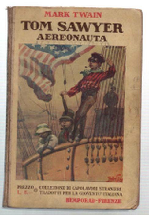 Tom Sawyer Aereonauta - Mark Twain - copertina