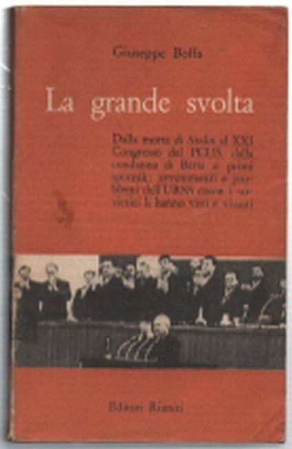 La Grande Svolta - Giuseppe Boffa - copertina