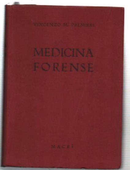 Medicina Forense - Vincenzo Palmieri - copertina