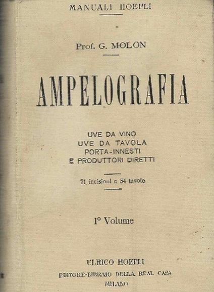 Ampelografia - copertina