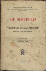 De Scrupulis Psychopathologiae Specimen In Usum Confessariorum
