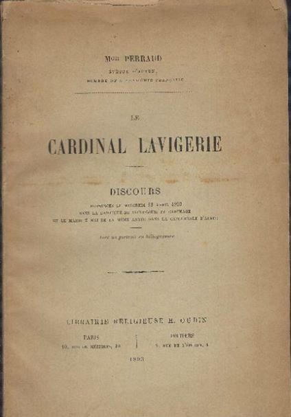 Le Cardinal Lavigerie - copertina