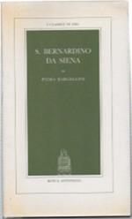 S. Bernardino Da Siena