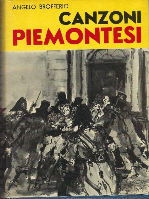 Canzoni Piemontesi - Angelo Brofferio - copertina