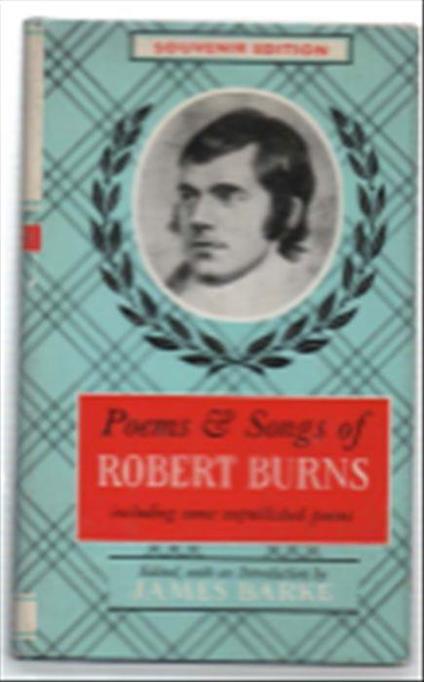 Poems And Songs - Robert Burns - copertina