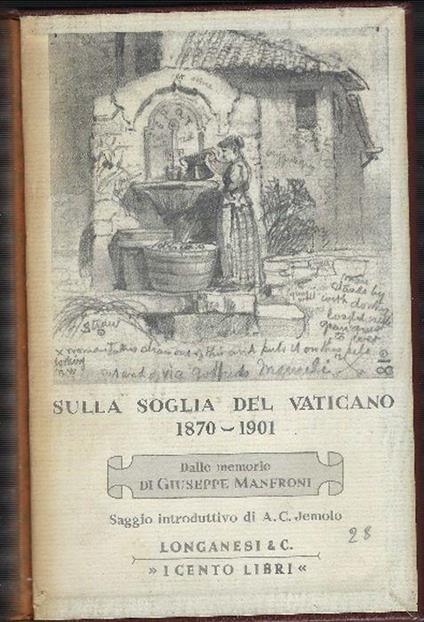 Sulla Soglia Del Vaticano 1870-1901 - Giuseppe Manfroni - copertina