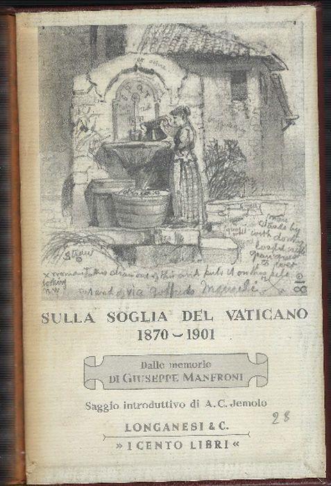 Sulla Soglia Del Vaticano 1870-1901 - Giuseppe Manfroni - copertina