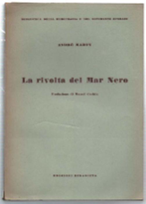 La Rivolta Del Mar Nero - André Marty - copertina
