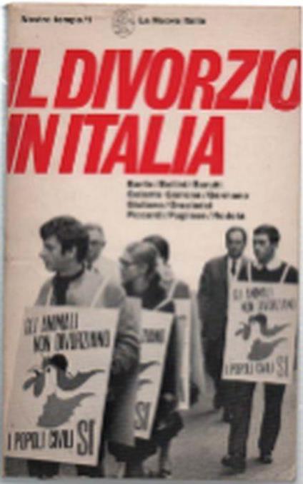 Il Divorzio In Italia - Leopoldo Piccardi - copertina
