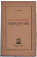 Saggi Dannunziani. Carducci E D'annunzio - Pascoli E D'annunzio - Il «Libro S..