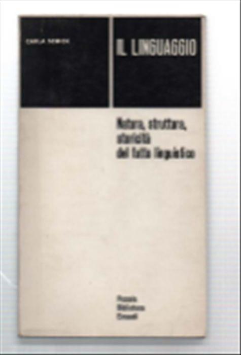 Il Linguaggio - Carla Schick - copertina