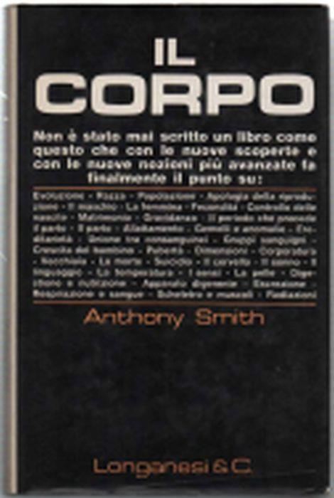 Il Corpo - Smith Anthony - copertina