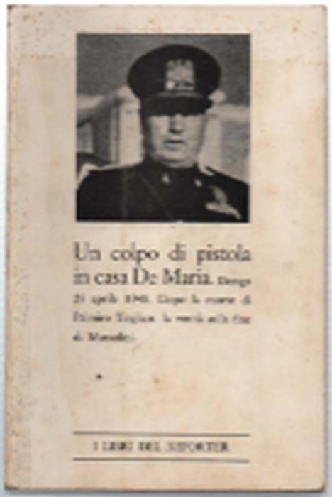 Un Colpo Di Pistola In Casa De Maria - Marcello Trinali - copertina