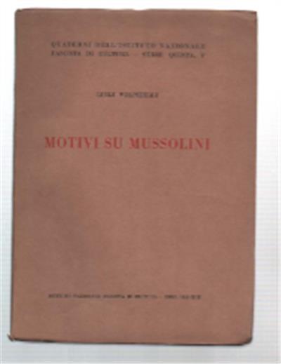 Motivi Su Mussolini