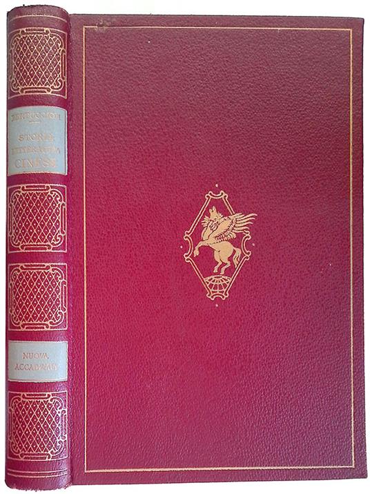 Storia della letteratura cinese - Giuliano Bertuccioli - copertina