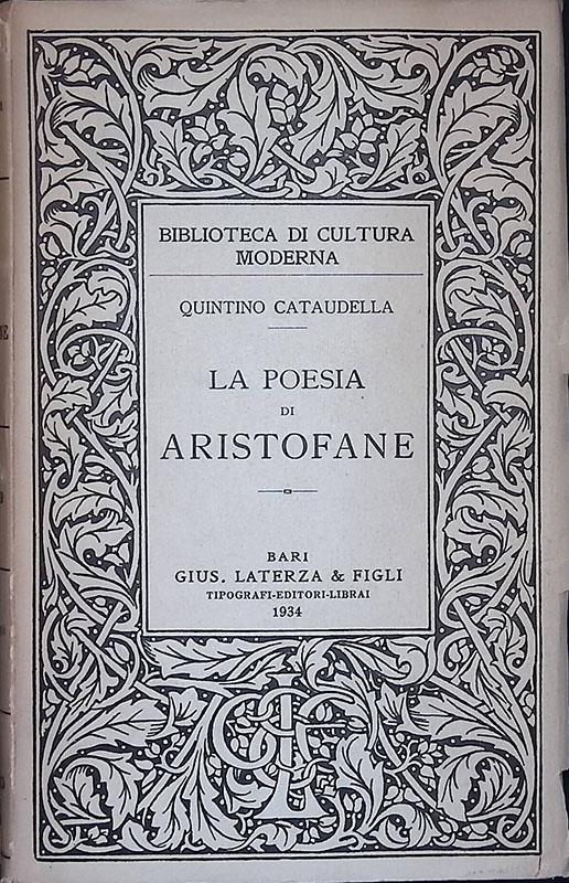 La poesia di Aristofane