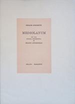 Mediolanum. Con una lettera introduttiva di Franco Antonicelli
