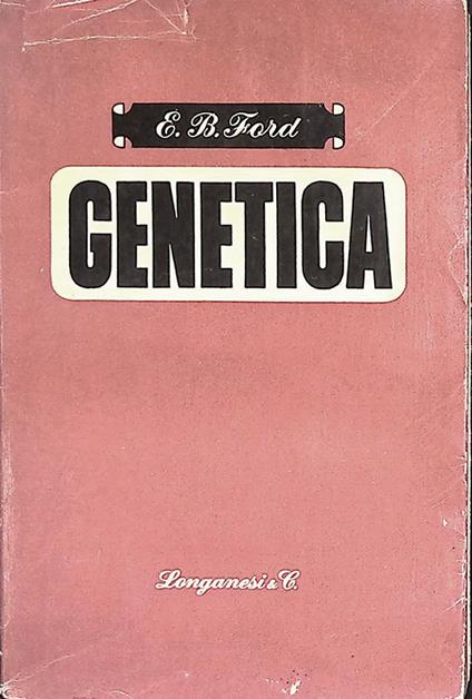 Genetica - E. Ford - copertina