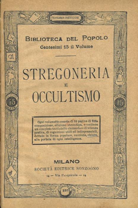 Stregoneria e occultismo