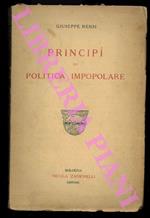 Principi di politica impopolare