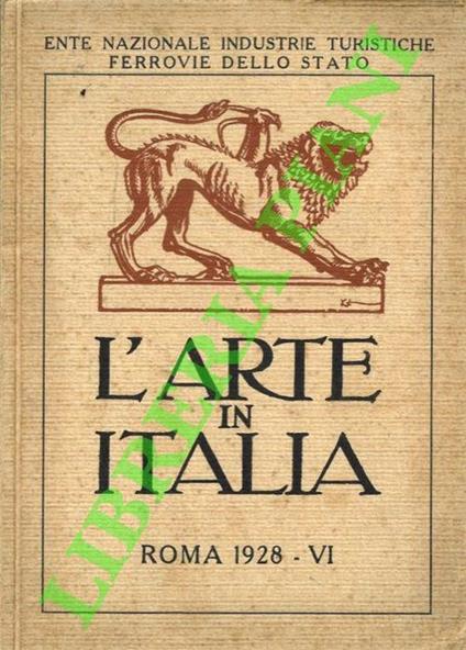 L' arte in Italia. Terza edizione riveduta da Corrado Ricci - Luigi Dami - copertina