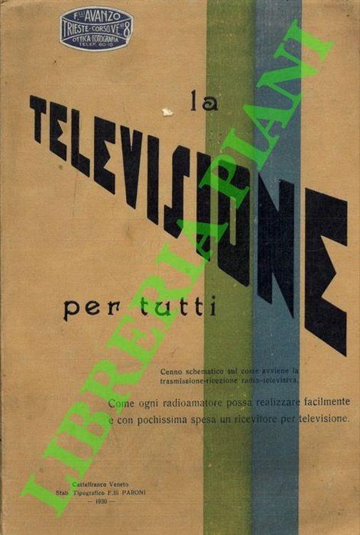 La televisione per tutti. Seconda edizione - copertina