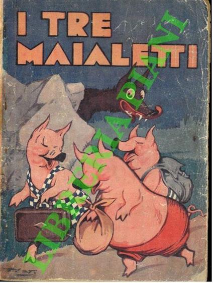 I tre maialetti - Rico - copertina