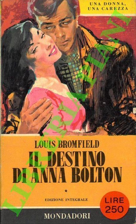Il destino di Anna Bolton - Louis Bromfield - copertina