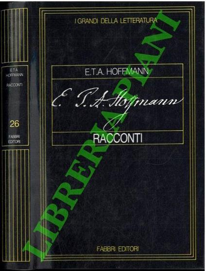 Racconti - Ernst T. Hoffmann - copertina