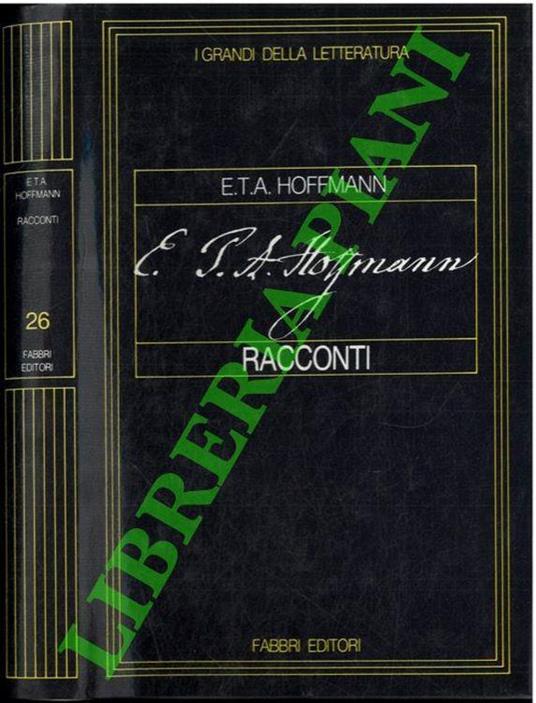 Racconti - Ernst T. Hoffmann - copertina