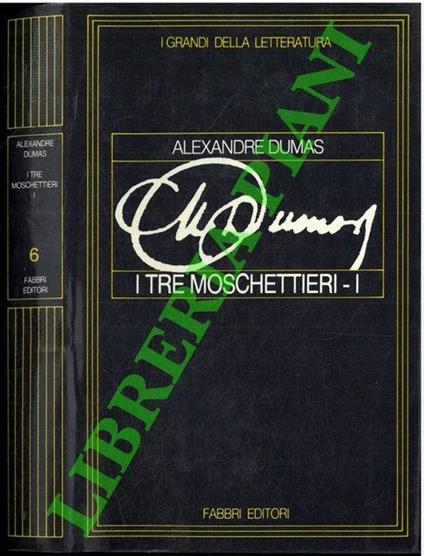 I tre moschettieri - Alexandre Dumas - copertina