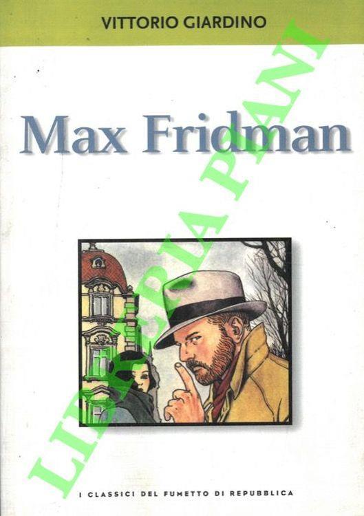 Max Fridman - Vittorio Giardino - copertina
