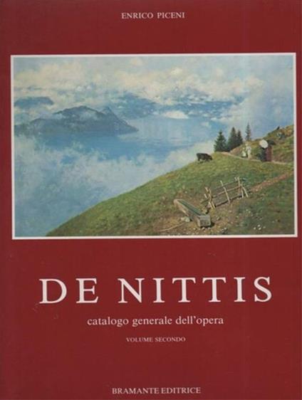 De Nittis, catalogo generale dell'Opera. Vol. II - Enrico Piceni - copertina