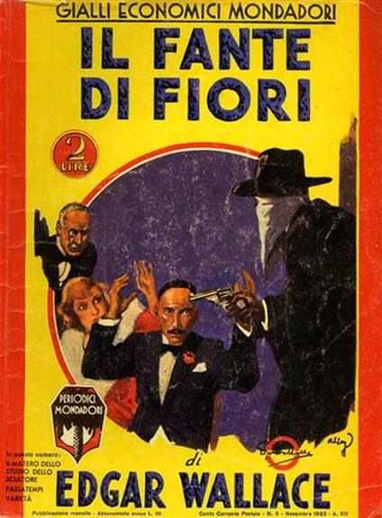 Il fante di fiori - Edgar Wallace - copertina