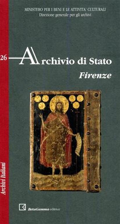 Archivio di Stato. Firenze - copertina