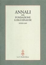Annali della Fondazione Luigi Einaudi. XXXIX - 2005. Dall'indice: Busino,G. Un mode
