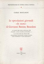 Le Speculazioni Giovanili 