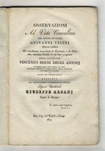 Osservazioni al voto consultivo del sig. avvocato Giovanni Vicini nella causa di simultanea successione di Cristiani, e di Ebrei alla intestata eredità di un loro congiunto [...] dedicate all'emin. e rev. Principe Giuseppe Albani