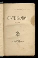Conversazioni. Serie III. 6° migliaio