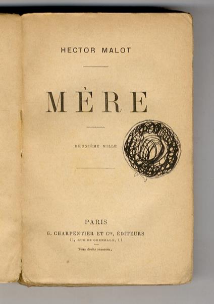 Mère - Hector Malot - copertina